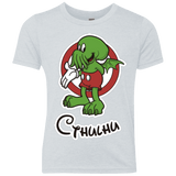 T-Shirts Heather White / YXS Cutethulhu Youth Triblend T-Shirt
