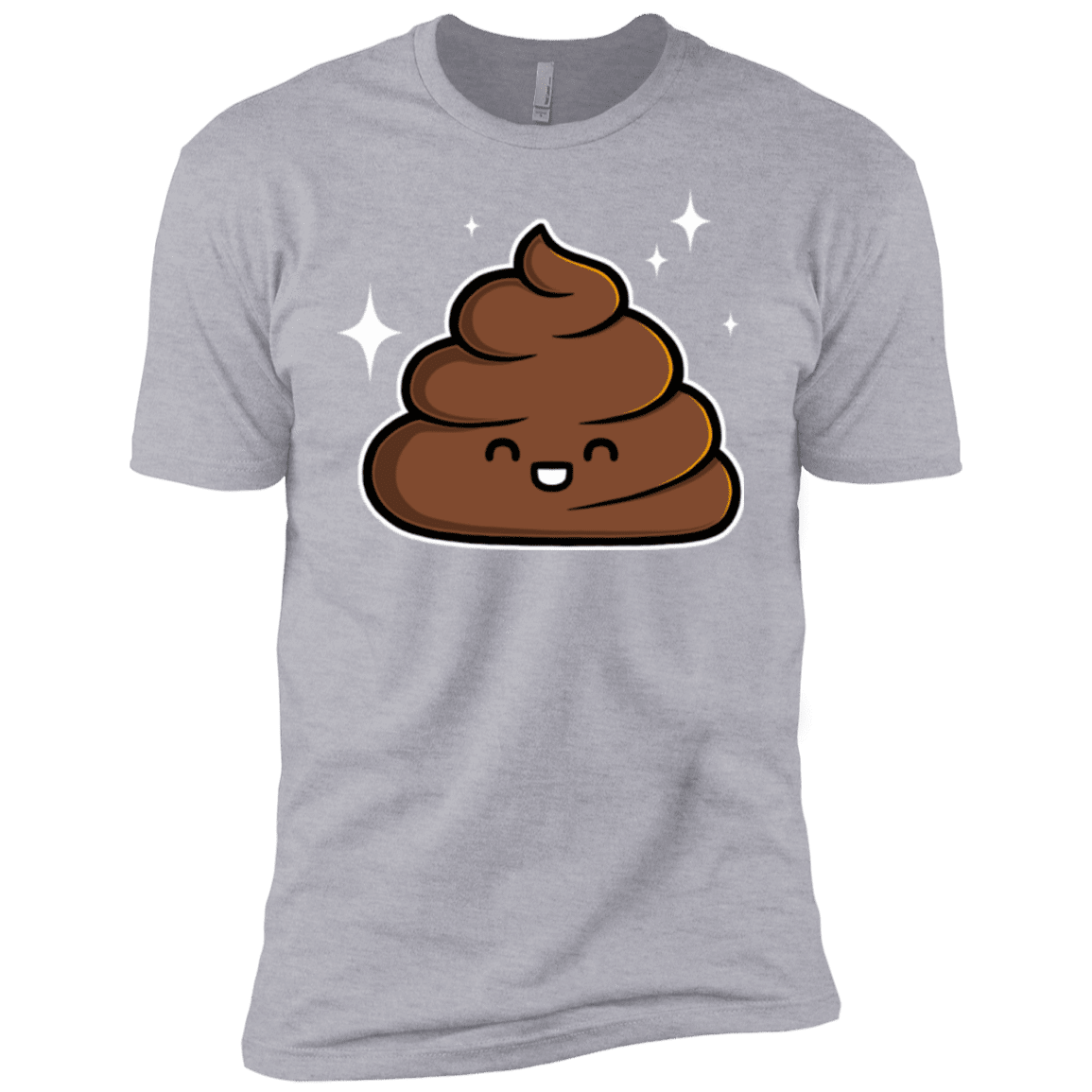 T-Shirts Heather Grey / YXS Cutie Poop Boys Premium T-Shirt