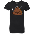 T-Shirts Black / YXS Cutie Poop Girls Premium T-Shirt
