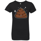 T-Shirts Black / YXS Cutie Poop Girls Premium T-Shirt