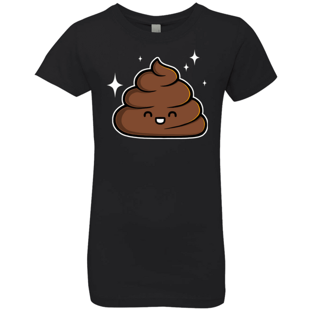 T-Shirts Black / YXS Cutie Poop Girls Premium T-Shirt