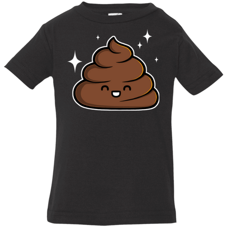 T-Shirts Black / 6 Months Cutie Poop Infant Premium T-Shirt
