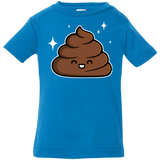 T-Shirts Cobalt / 6 Months Cutie Poop Infant Premium T-Shirt