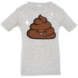 T-Shirts Heather / 6 Months Cutie Poop Infant Premium T-Shirt