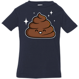 T-Shirts Navy / 6 Months Cutie Poop Infant Premium T-Shirt