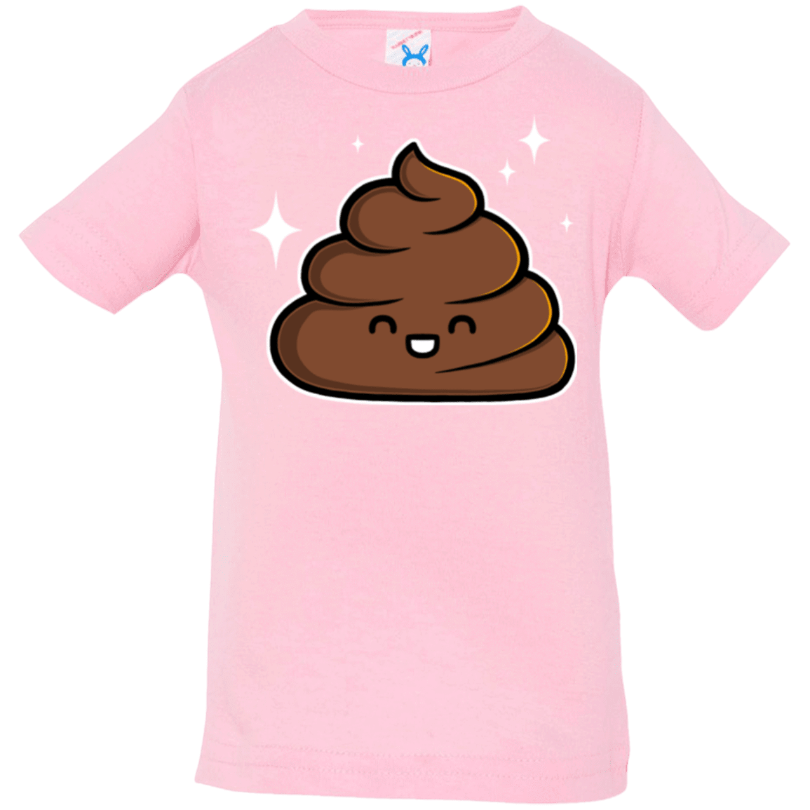 T-Shirts Pink / 6 Months Cutie Poop Infant Premium T-Shirt