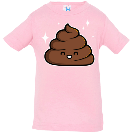 T-Shirts Pink / 6 Months Cutie Poop Infant Premium T-Shirt
