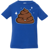 T-Shirts Royal / 6 Months Cutie Poop Infant Premium T-Shirt