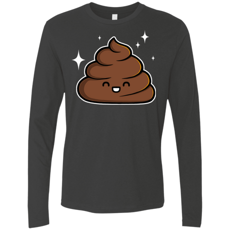 T-Shirts Heavy Metal / Small Cutie Poop Men's Premium Long Sleeve