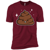 T-Shirts Cardinal / X-Small Cutie Poop Men's Premium T-Shirt