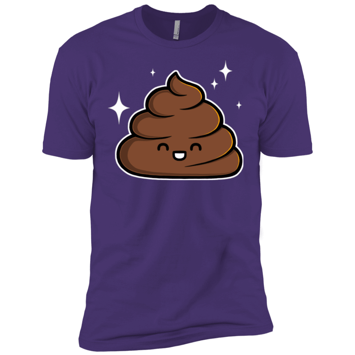 T-Shirts Purple / X-Small Cutie Poop Men's Premium T-Shirt