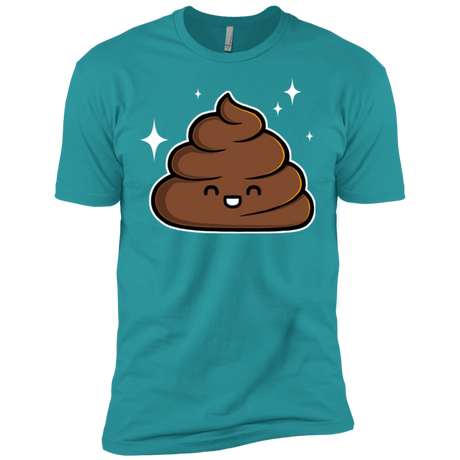 T-Shirts Tahiti Blue / X-Small Cutie Poop Men's Premium T-Shirt