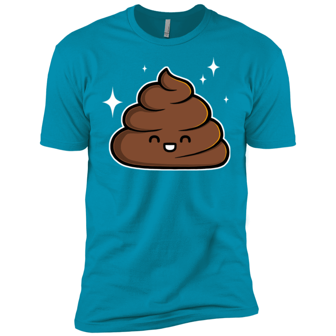 T-Shirts Turquoise / X-Small Cutie Poop Men's Premium T-Shirt