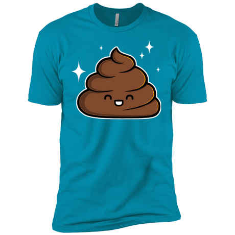 T-Shirts Turquoise / X-Small Cutie Poop Men's Premium T-Shirt