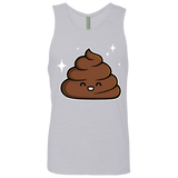 T-Shirts Heather Grey / Small Cutie Poop Men's Premium Tank Top