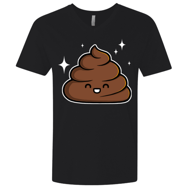 T-Shirts Black / X-Small Cutie Poop Men's Premium V-Neck