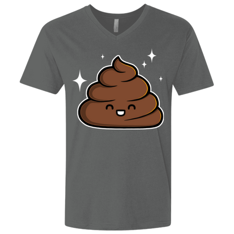 T-Shirts Heavy Metal / X-Small Cutie Poop Men's Premium V-Neck