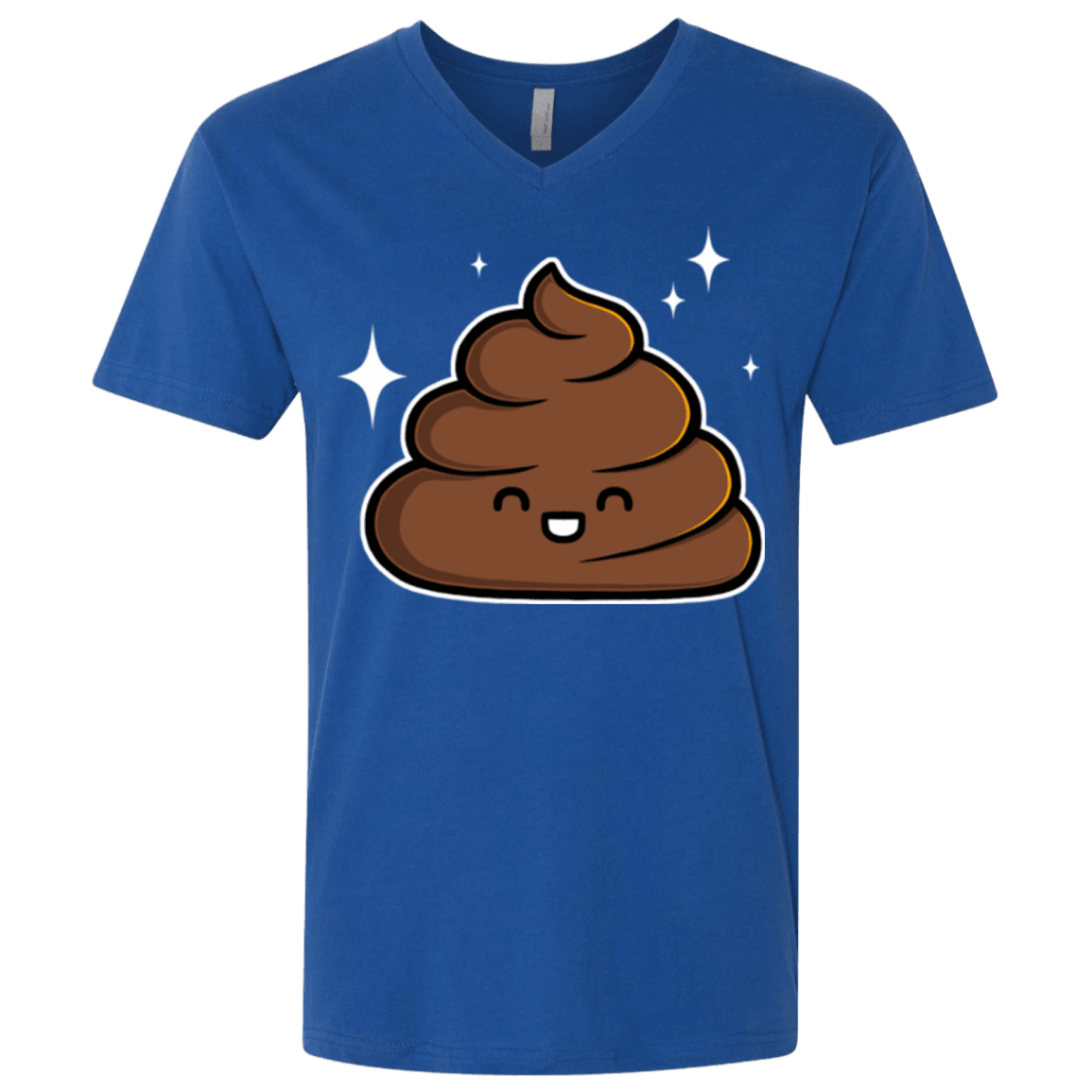 T-Shirts Royal / X-Small Cutie Poop Men's Premium V-Neck