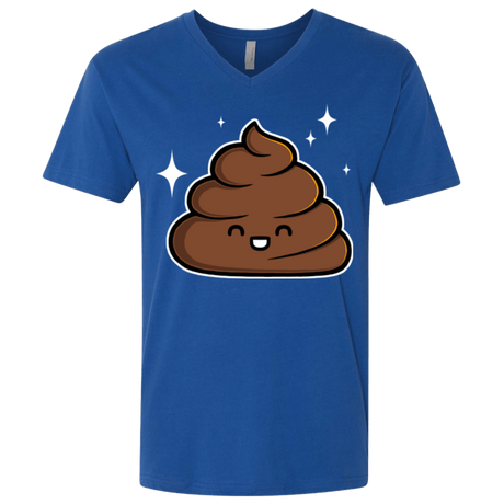 T-Shirts Royal / X-Small Cutie Poop Men's Premium V-Neck