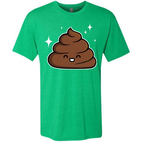 T-Shirts Envy / Small Cutie Poop Men's Triblend T-Shirt