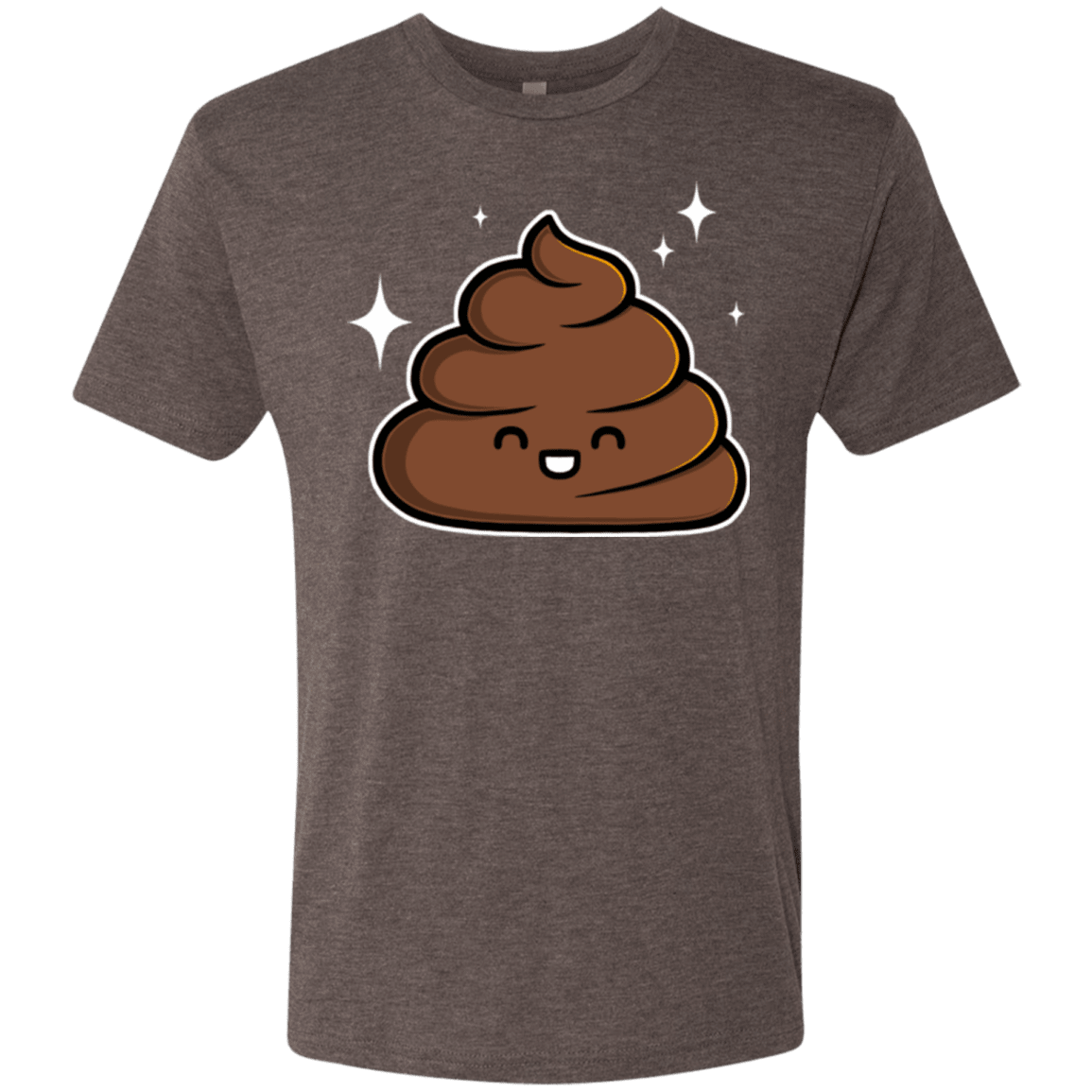 T-Shirts Macchiato / Small Cutie Poop Men's Triblend T-Shirt