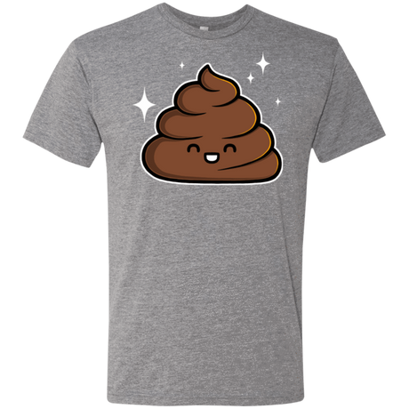 T-Shirts Premium Heather / Small Cutie Poop Men's Triblend T-Shirt