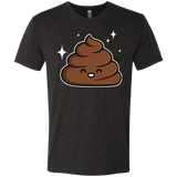 T-Shirts Vintage Black / Small Cutie Poop Men's Triblend T-Shirt