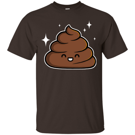 T-Shirts Dark Chocolate / Small Cutie Poop T-Shirt