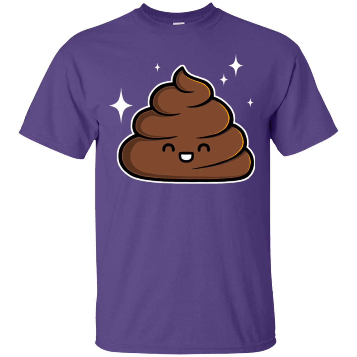 T-Shirts Purple / Small Cutie Poop T-Shirt