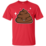 T-Shirts Red / Small Cutie Poop T-Shirt