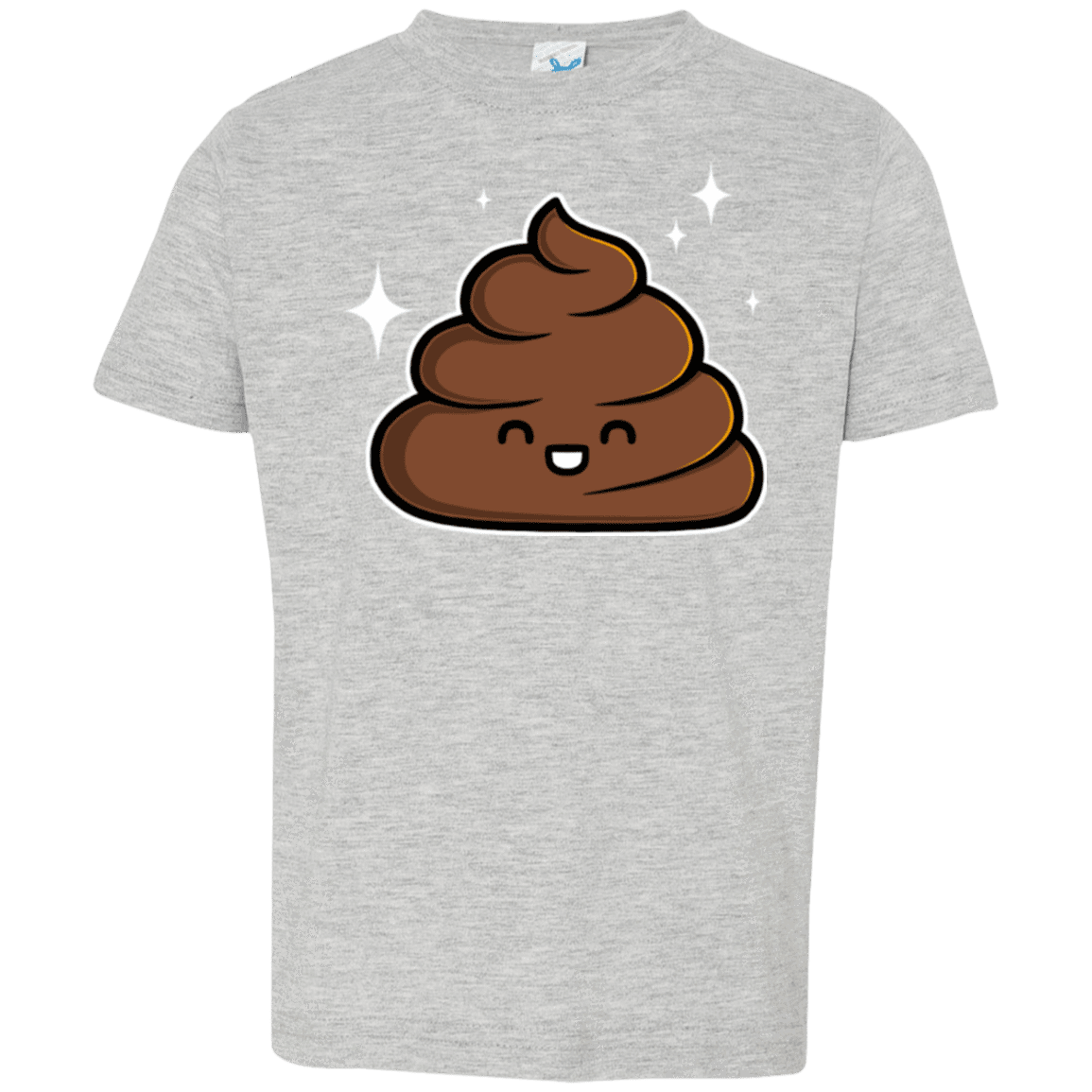 T-Shirts Heather / 2T Cutie Poop Toddler Premium T-Shirt