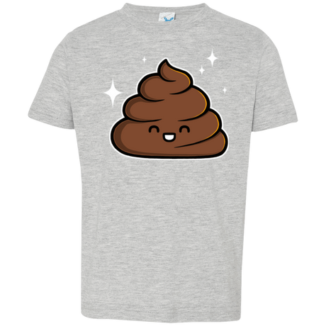 T-Shirts Heather / 2T Cutie Poop Toddler Premium T-Shirt