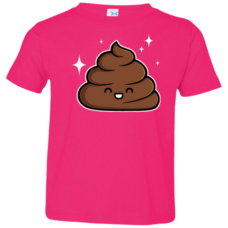 T-Shirts Hot Pink / 2T Cutie Poop Toddler Premium T-Shirt