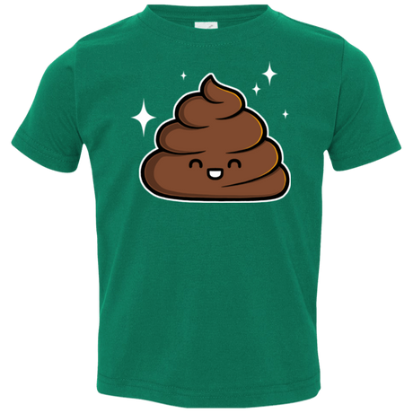 T-Shirts Kelly / 2T Cutie Poop Toddler Premium T-Shirt