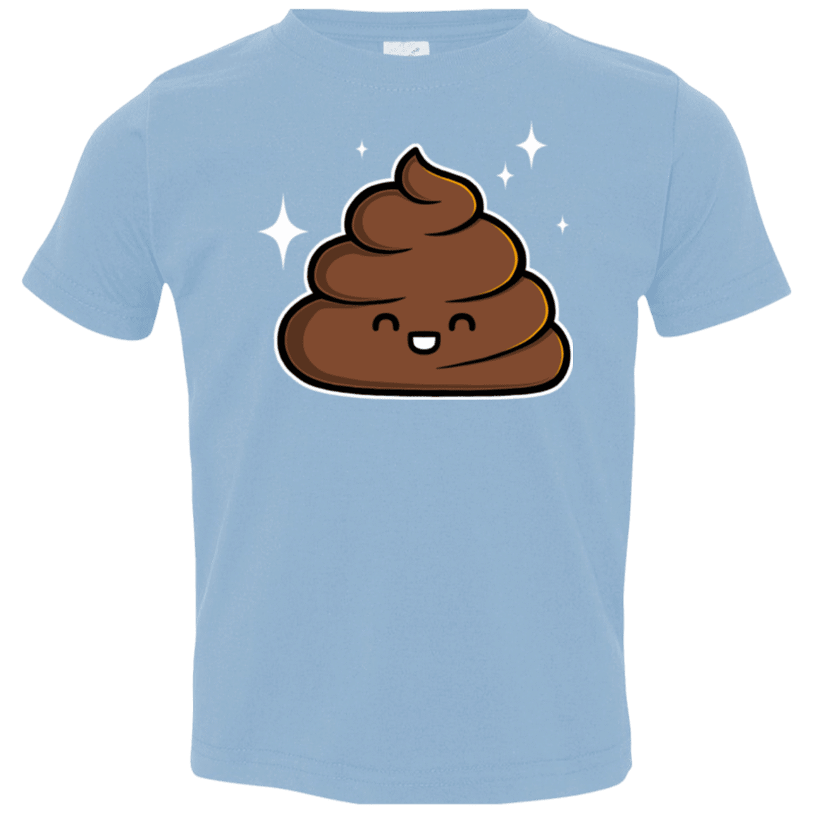 T-Shirts Light Blue / 2T Cutie Poop Toddler Premium T-Shirt