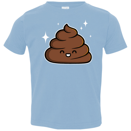 T-Shirts Light Blue / 2T Cutie Poop Toddler Premium T-Shirt