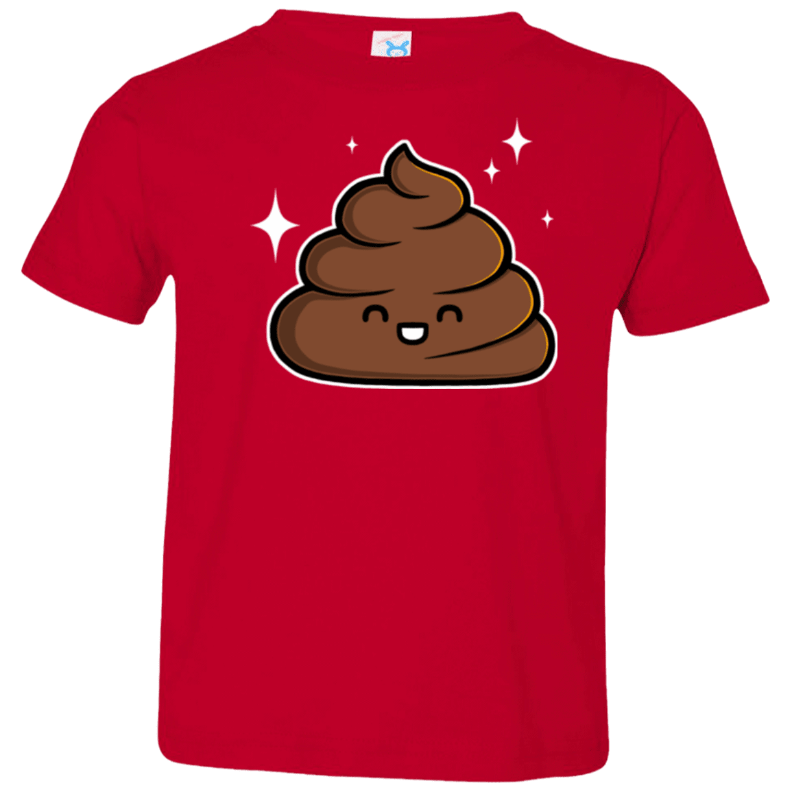 T-Shirts Red / 2T Cutie Poop Toddler Premium T-Shirt