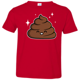 T-Shirts Red / 2T Cutie Poop Toddler Premium T-Shirt