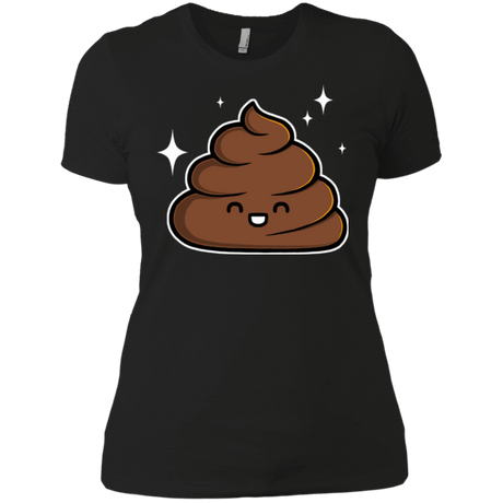 T-Shirts Black / X-Small Cutie Poop Women's Premium T-Shirt