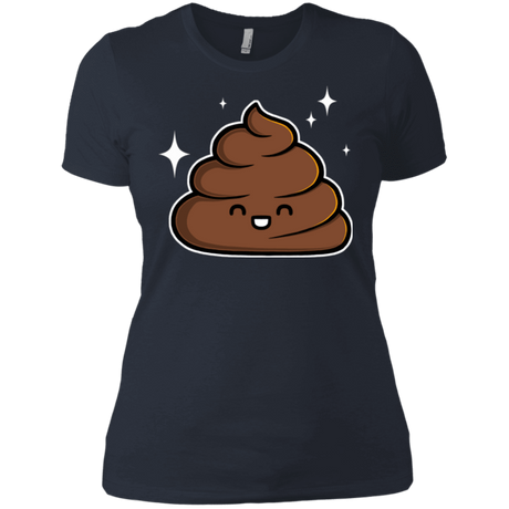 T-Shirts Indigo / X-Small Cutie Poop Women's Premium T-Shirt