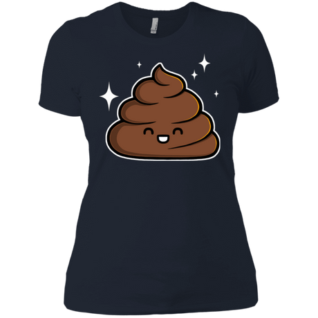 T-Shirts Midnight Navy / X-Small Cutie Poop Women's Premium T-Shirt
