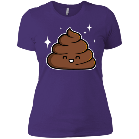 T-Shirts Purple / X-Small Cutie Poop Women's Premium T-Shirt