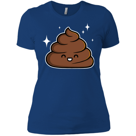 T-Shirts Royal / X-Small Cutie Poop Women's Premium T-Shirt