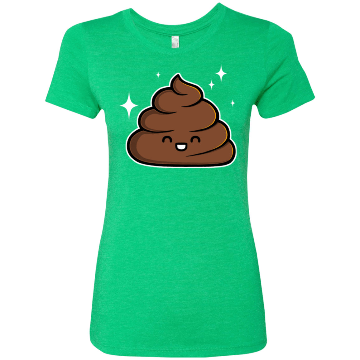 T-Shirts Envy / Small Cutie Poop Women's Triblend T-Shirt