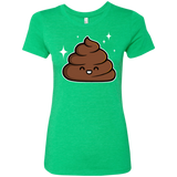 T-Shirts Envy / Small Cutie Poop Women's Triblend T-Shirt