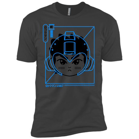 T-Shirts Heavy Metal / YXS Cyber Helmet Rokkuman Boys Premium T-Shirt