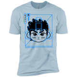 T-Shirts Light Blue / YXS Cyber Helmet Rokkuman Boys Premium T-Shirt