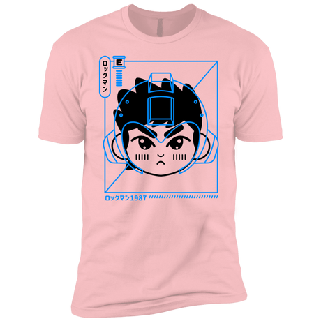 T-Shirts Light Pink / YXS Cyber Helmet Rokkuman Boys Premium T-Shirt