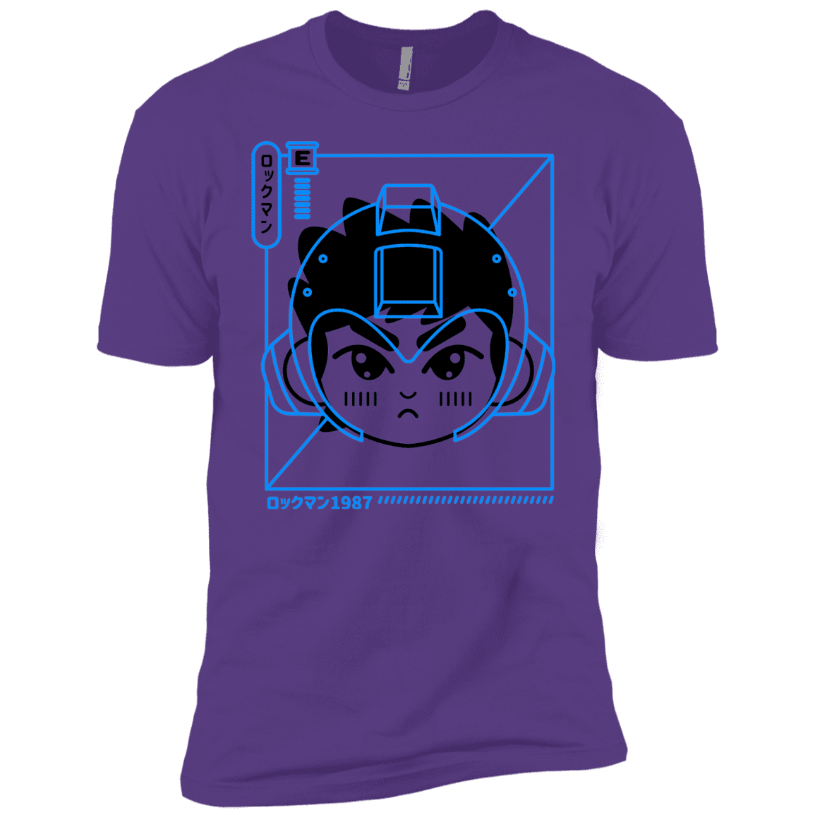 T-Shirts Purple Rush / YXS Cyber Helmet Rokkuman Boys Premium T-Shirt