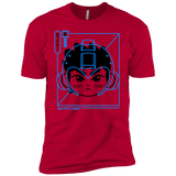 T-Shirts Red / YXS Cyber Helmet Rokkuman Boys Premium T-Shirt